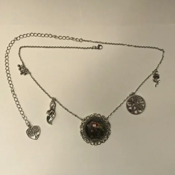 SOLD—“La Belle Dame Sans Merci" John Keats Handmade Literature Necklace - Picture 12 of 16